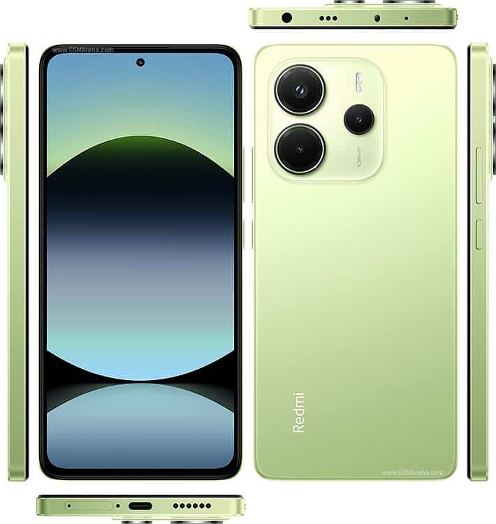 گوشی موبایل شیائومی Redmi Note 14 4G رم 6 و حافظه 256 گیگابایت