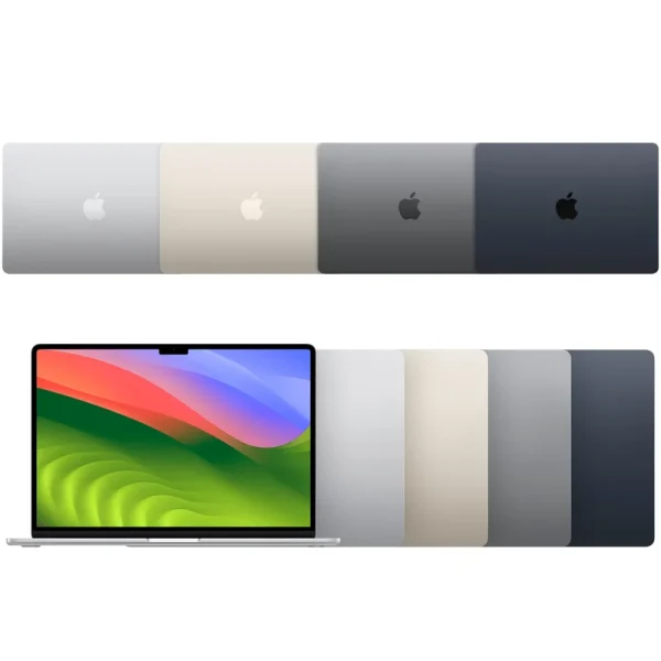 لپ تاپ اپل 13.6 اینچ Macbook Air MC6V4 2025-M4-24GB RAM-512GB SSD - تصویر 6
