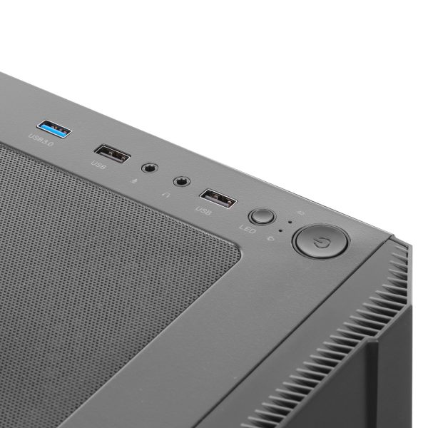 کیس کامپیوترگرین Aria ARGB Mid Tower مشکی - تصویر 3