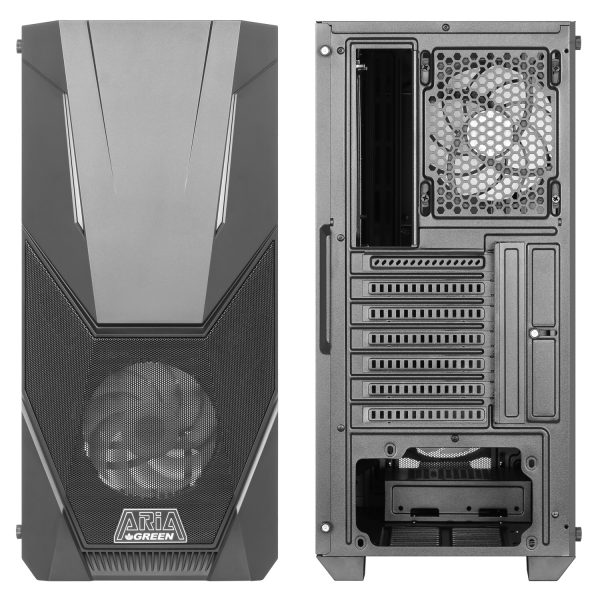 کیس کامپیوترگرین Aria ARGB Mid Tower مشکی - تصویر 5