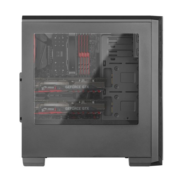 کیس کامپیوتر گرین Z1 Ario Mid Tower مشکی - تصویر 5
