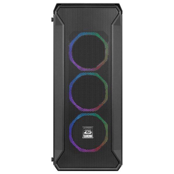 کیس کامپیوتر گرین Z5 Surena RGB Mid Tower مشکی - تصویر 4