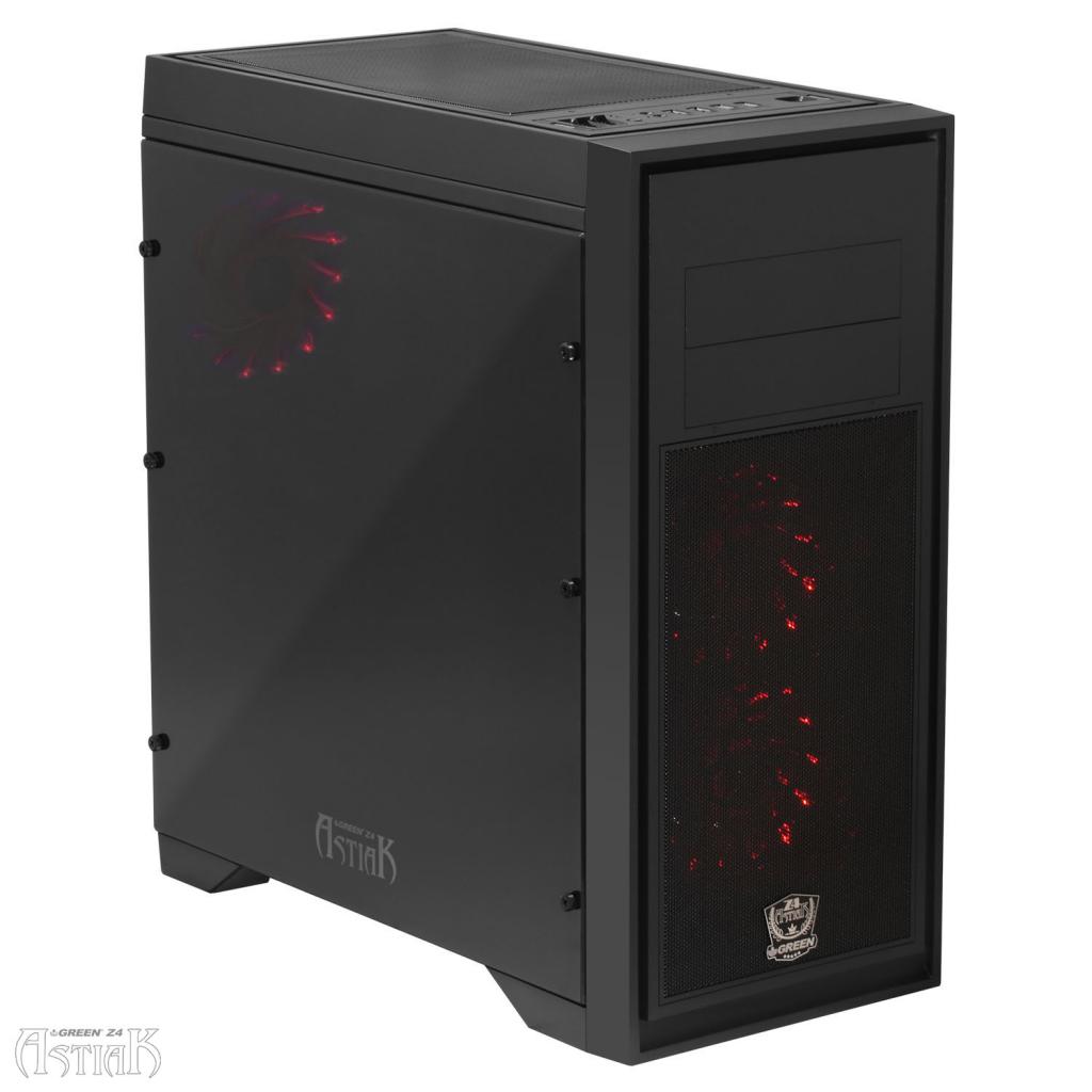 کیس کامپیوتر گرین مدل Z4 Astiak Mid Tower مشکی